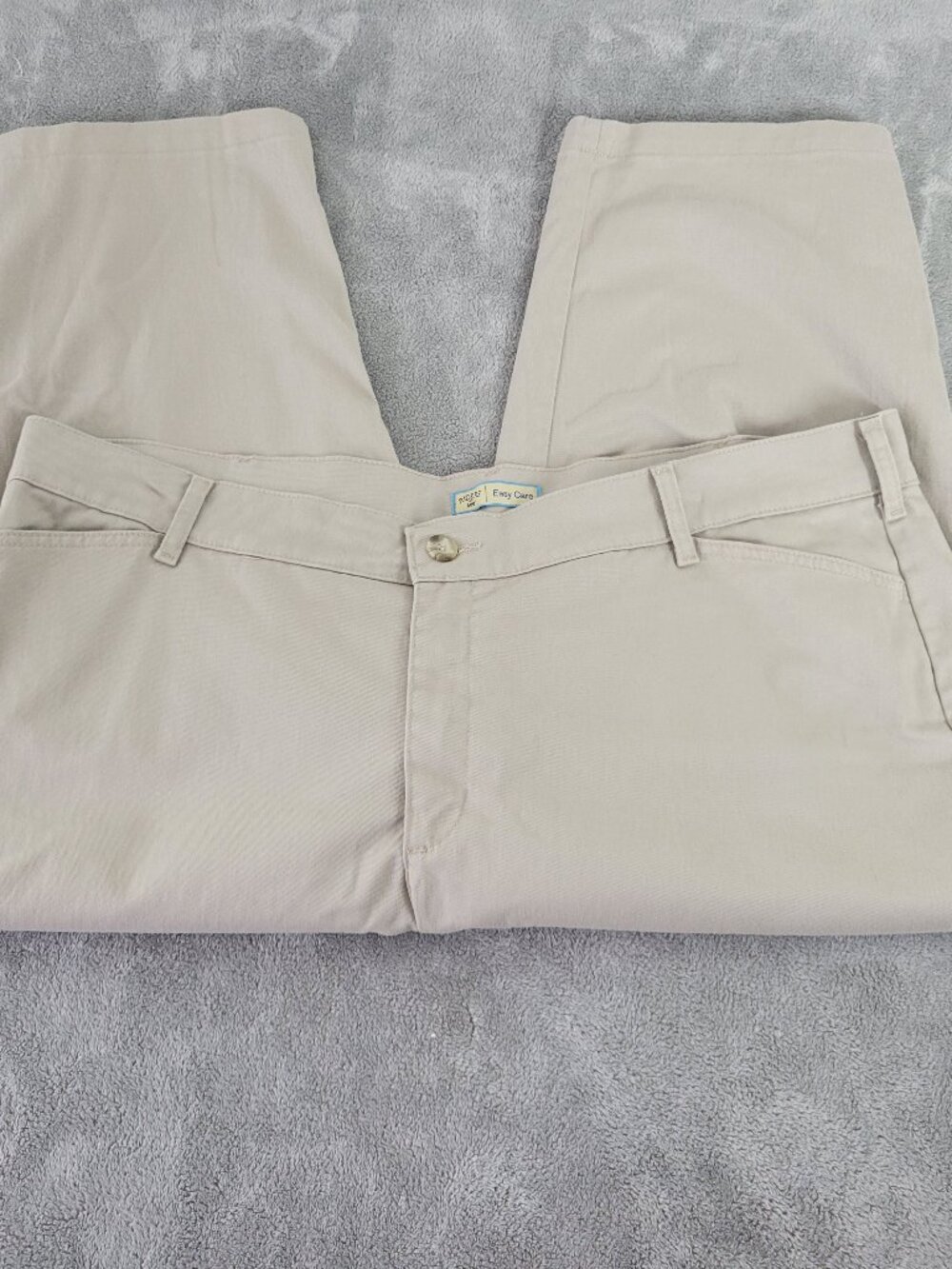 Riders by Lee Women's Beige Capri Pants Size 24W Easy Care Straight Leg CAP12E